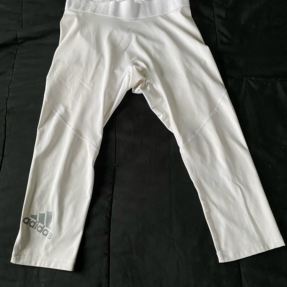 Adidas mens 3/4 alphaskin leggings